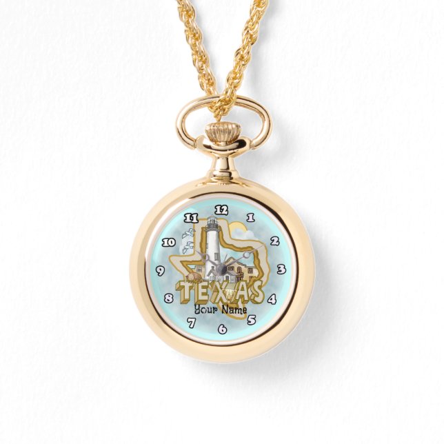 テキサス州灯台 腕時計 (正面)