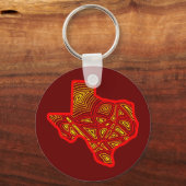 テキサス州版画 キーホルダー (正面)