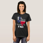 テキサス州独立記念日オールアメリカカウボーイティー Tシャツ (正面フル)