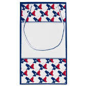 テキサス州独立記念日クリスチャンお祝い スモールペーパーバッグ (裏面)