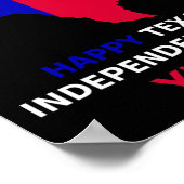 テキサス州独立記念日 ポスター (角)