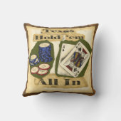 テキサス州王とエースと手を握れ クッション (裏面)