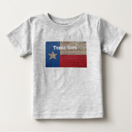 テキサス州生まれテキサス州誇りを持ったベビーTシャツ ベビーTシャツ