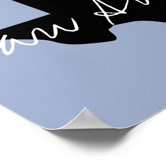 テキサス州町 ポスター (角)