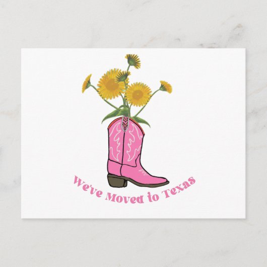 テキサス州発表に移動 シーズンポストカード (正面)