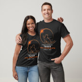 テキサス州皆既日食2024 Tシャツ (ユニセックス)