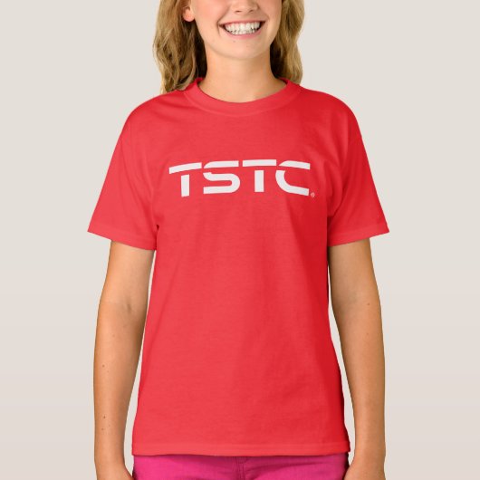テキサス州立工業カレッジ ブロックロゴ Tシャツ (正面)