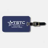 テキサス州立技術大学のロゴ ラゲッジタグ (正面横)