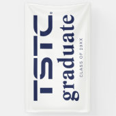 テキサス州立技術大学 卒業 横断幕 (縦)