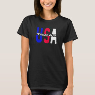 テキサス州米国ヴィンテージ愛国者と誇りを持った米国市民 Tシャツ