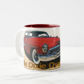 テキサス州米国航路80号線 – ディキシーの陸地 ツートーンマグカップ (正面左)