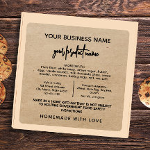 テキサス州素朴コテージローフードラベルシール