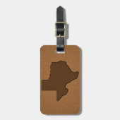 テキサス州素朴州 ラゲッジタグ (正面縦)