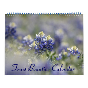 テキサス州美しい:独自のBluebonnetを作成 カレンダー
