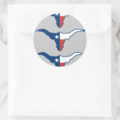 テキサス州舵 ラウンドシール (バッグ)