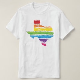 テキサス州色の打撃 Tシャツ