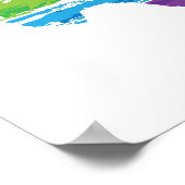 テキサス州色彩画 ポスター (角)