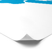 テキサス州虹の三角形 ポスター (角)