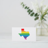 テキサス州虹 名刺 (スタンド正面)