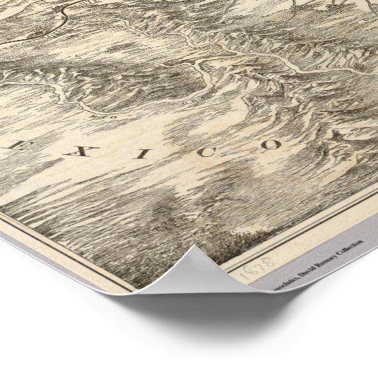 テキサス州行 ポスター (角)