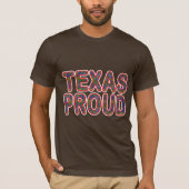 テキサス州誇りを持ったブルーボンネット Tシャツ (正面)