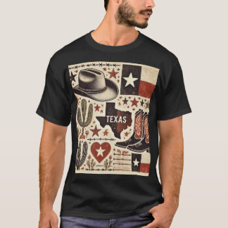 テキサス州賛美ハート Tシャツ