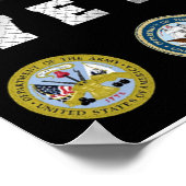 テキサス州退役軍人ポスター ポスター (角)