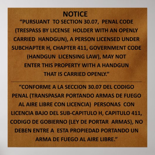 テキサス州郡の法律 – Adobe 運 - Open ポスター (正面)