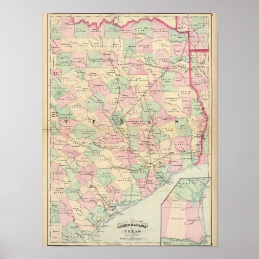 テキサス州部分 ポスター (正面)