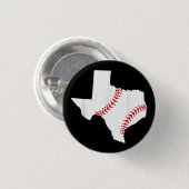 テキサス州野球州おもしろいテキサス州野球 缶バッジ (正面&裏面)