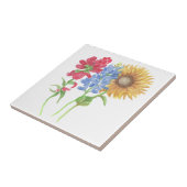 テキサス州野花 タイル (側面)