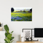 テキサス州野花 ポスター (ホームオフィス)