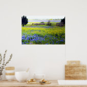 テキサス州野花 ポスター (キッチン)