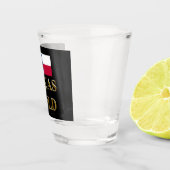 テキサス州金ゴールド ショットグラス (右)