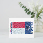 テキサス州金環日食はがき ポストカード (スタンド正面)