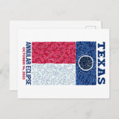 テキサス州金環日食はがき ポストカード (正面/裏面)