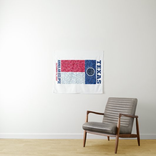 テキサス州金環日食タペストリー タペストリー (インサイチュ(横))