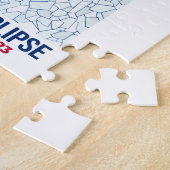 テキサス州金環日食パズル ジグソーパズル (側面)