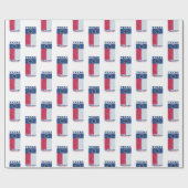 テキサス州金環日食ラッピング紙 ラッピングペーパー (フラット)