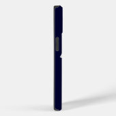 テキサス州電話カバーネイビーブルーハンドスケッチスタイル Case-Mate iPhoneケース (裏面 / 右)