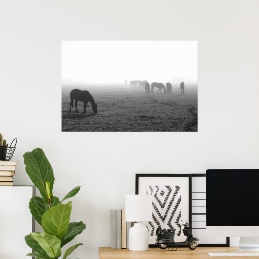 テキサス州霧 ポスター (ホームオフィス)