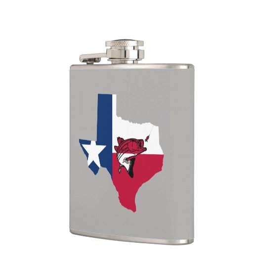 テキサス州魚釣り フラスク (左)