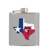 テキサス州魚釣り フラスク (正面)