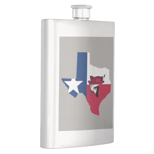 テキサス州魚釣り フラスク (右)