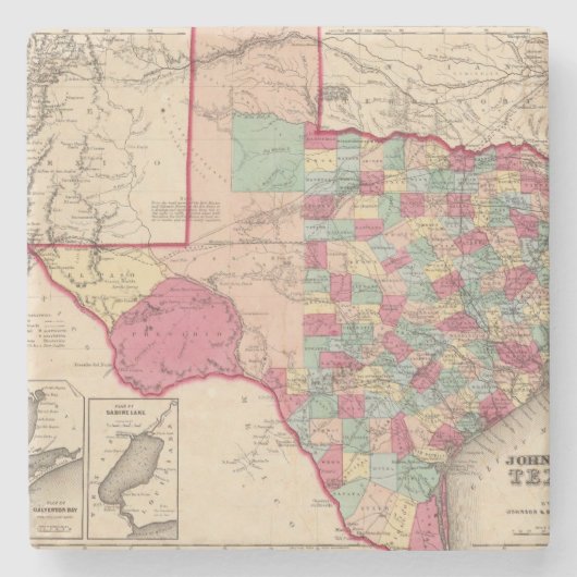 テキサス州10 ストーンコースター (正面)