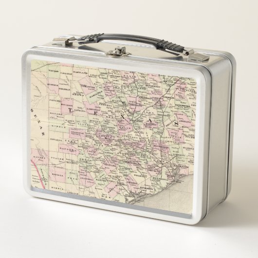 テキサス州12 メタルランチボックス (正面)