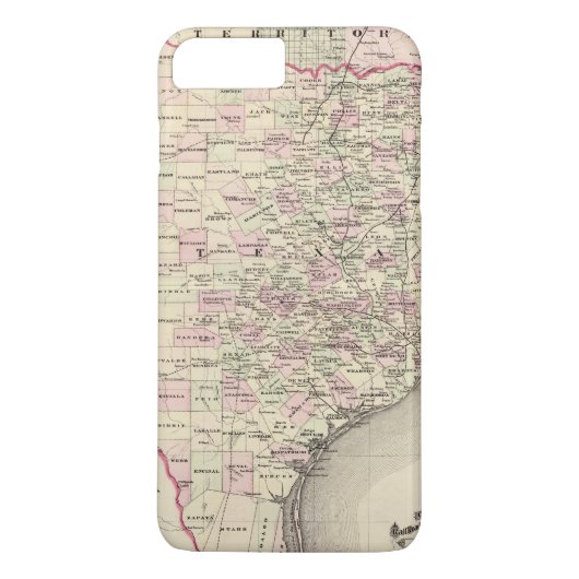 テキサス州12 Case-Mate iPhoneケース (裏面)