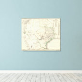 テキサス州14 キャンバスプリント (インサイチュ (ウッドフロア))