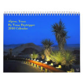 、テキサス州2010のカレンダーテキサス州のDaytripperによって0高山 カレンダー (カバー)