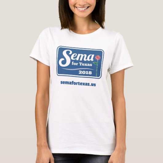 テキサス州2018年のためのSema -ロゴT Tシャツ (正面)